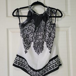 NY & Co. Tie-Neck Halter Blouse
